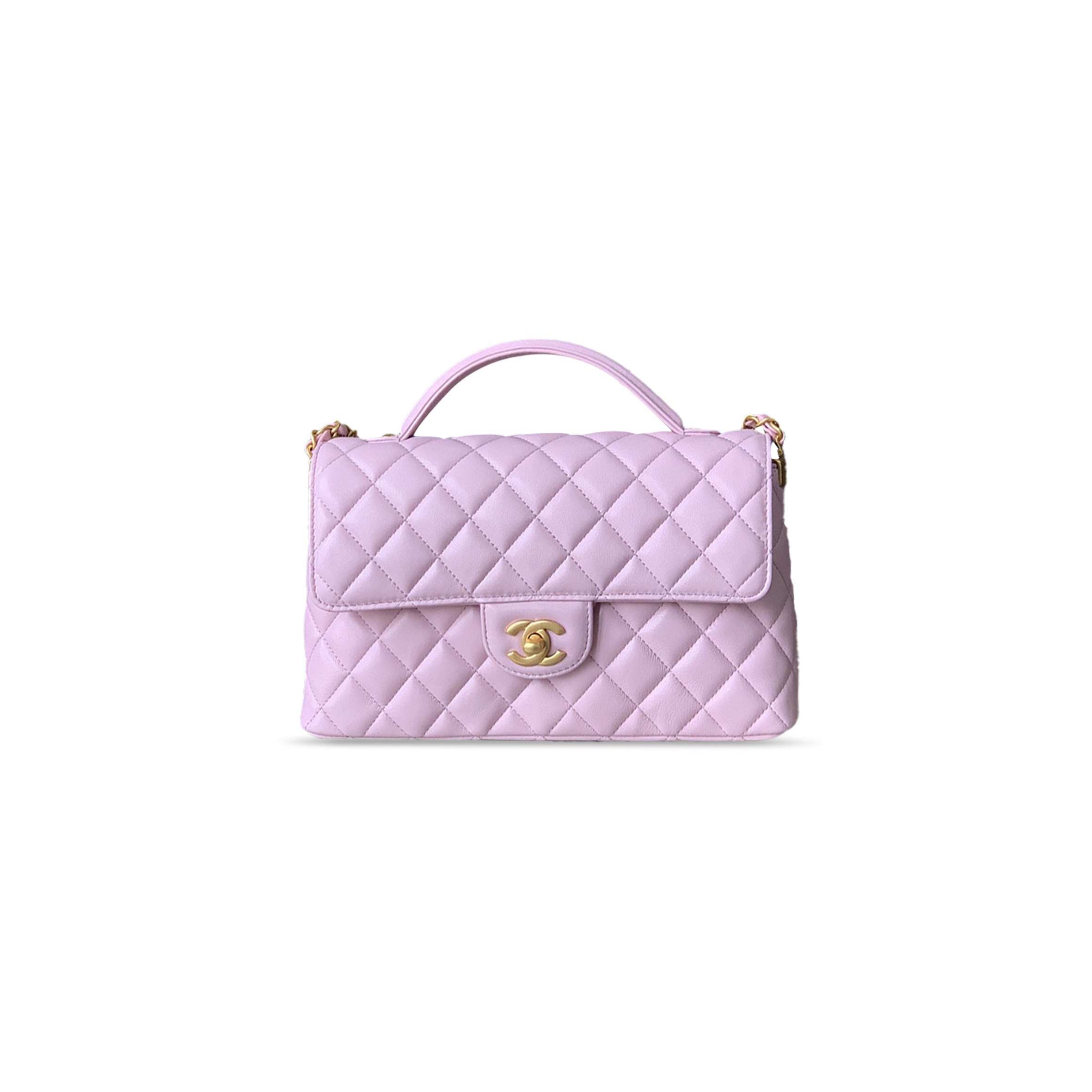 CHANEL MASTER TOP HANDLE FLAP BAG AS5356 (25*16*7cm)